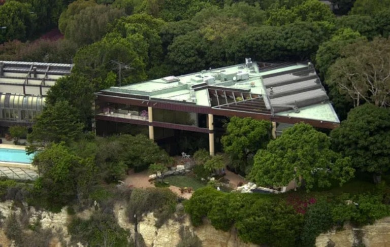 Johnny Carson's Malibu estate