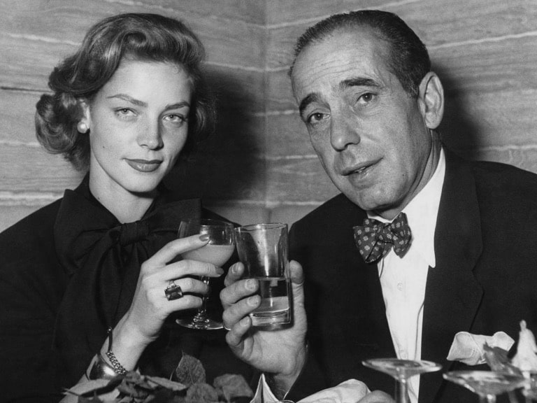 Humphrey Bogart and Lauren Bacall